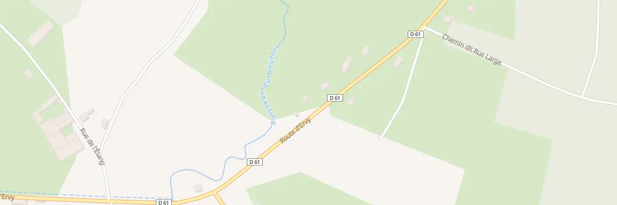 Plan du 15 Rte d’Ervy à Soumaintrain