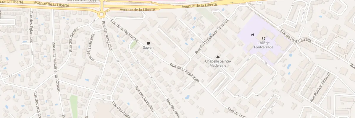 Plan du 17 Rue de la Figairasse à Montpellier