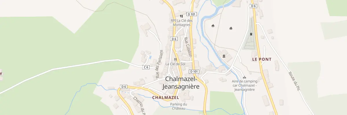 Plan du 15 Rue de la Mairie à Chalmazel-Jeansagnière