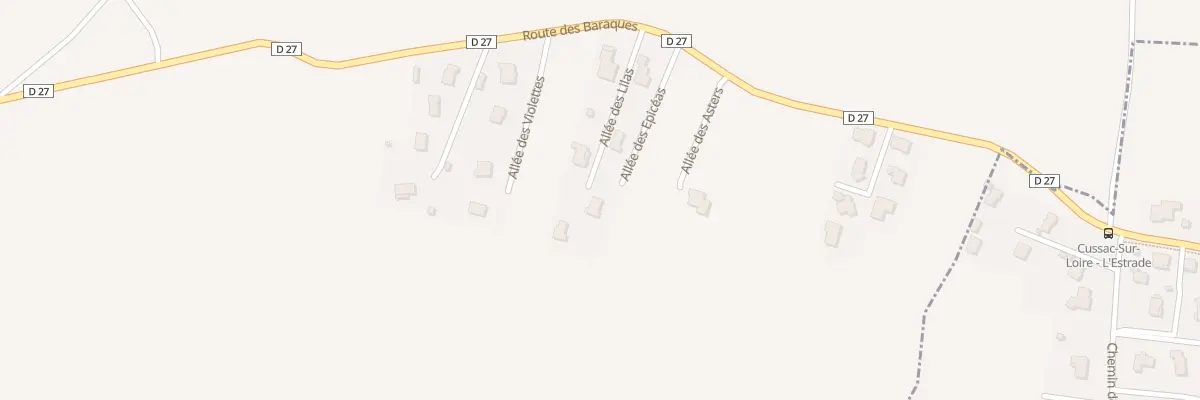 Plan du 5130E Bellegarde à Saint-Christophe-sur-Dolaizon