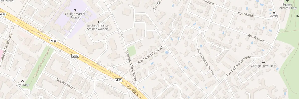 Plan du 7 Rue Simon Reynaud à Montpellier