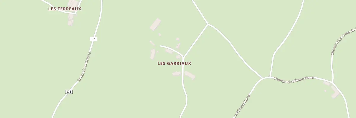 Plan du 817 Che de l’Étang Boiré à Préporché