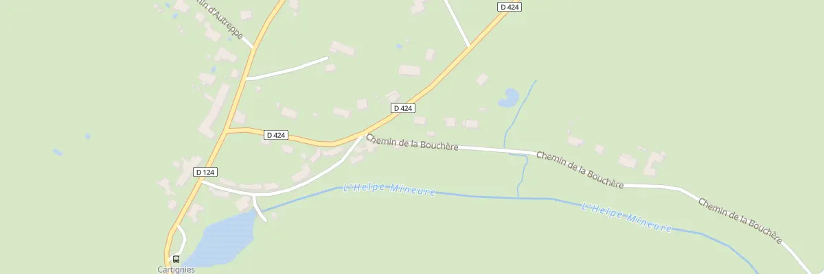 Plan du 210 Rte d’Avesnes à Cartignies