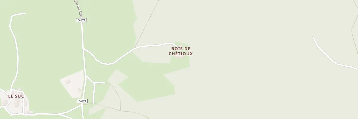 Plan du 5018 Bois de Chetioux à Grandrif
