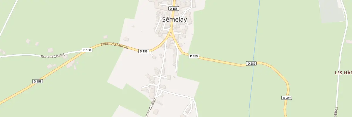 Plan du 6 Rte d’Avrée à Sémelay