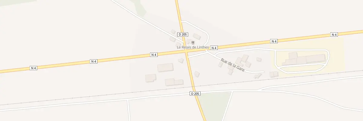 Plan du 464 Rue de Pleurs à Linthes