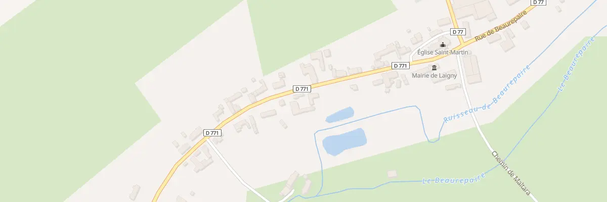 Plan du 11 Rue de Voulpaix à Laigny