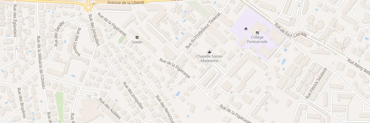 Plan du 19B Rue de la Figairasse à Montpellier