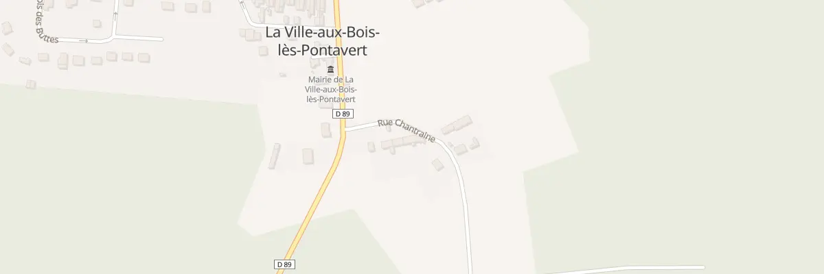 Plan du 6 Rue Chantraine à La Ville-aux-Bois-lès-Pontavert