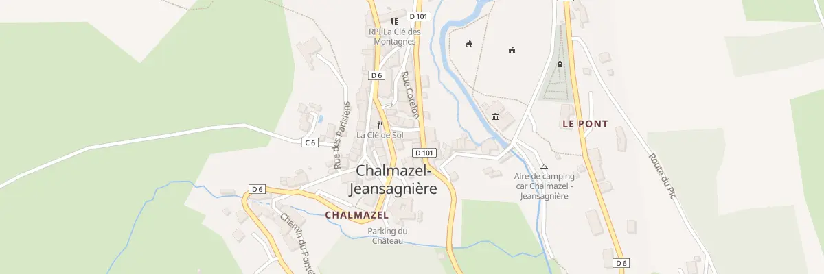 Plan du 2 Rue du Bachat Fournet à Chalmazel-Jeansagnière
