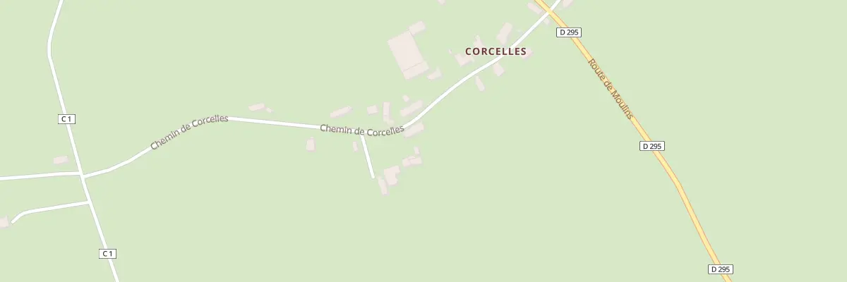 Plan du 394 Che de Corcelles à Préporché