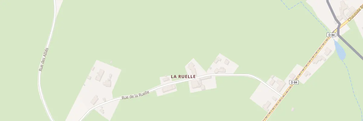 Plan du 6 Rue des Allies La Ruelle à Hon-Hergies