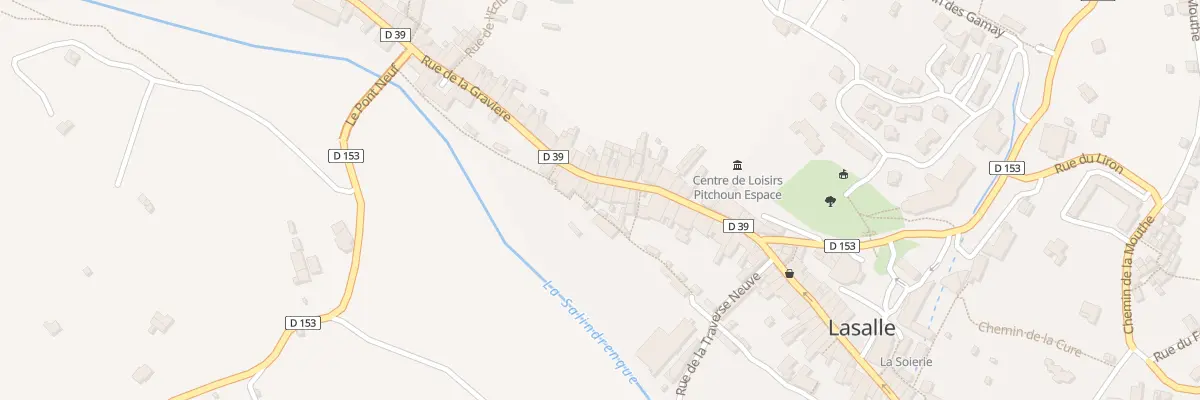 Plan du 125 Rue de la Gravière à Lasalle