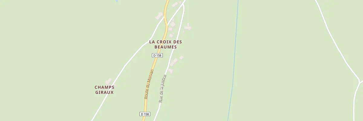 Plan du 10 Rue de la Justice à Sémelay