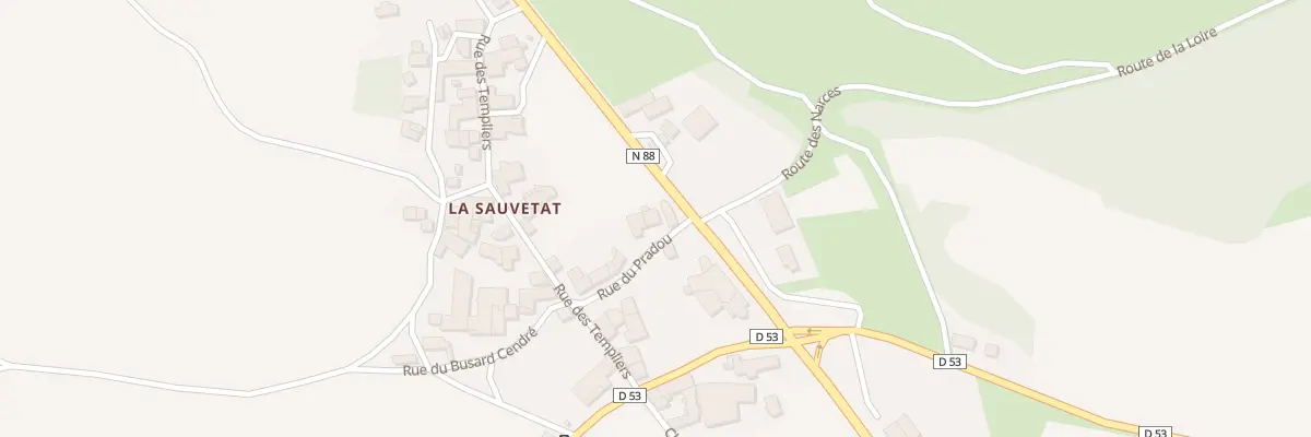 Plan du 7 Rue du Pradou à Landos