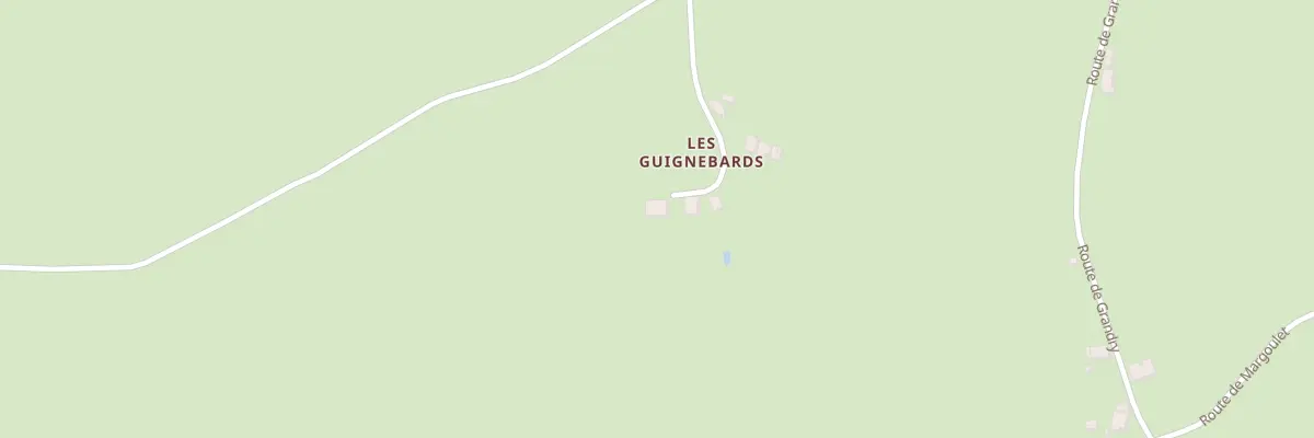 Plan du 156 Les Guignebards à Sermages
