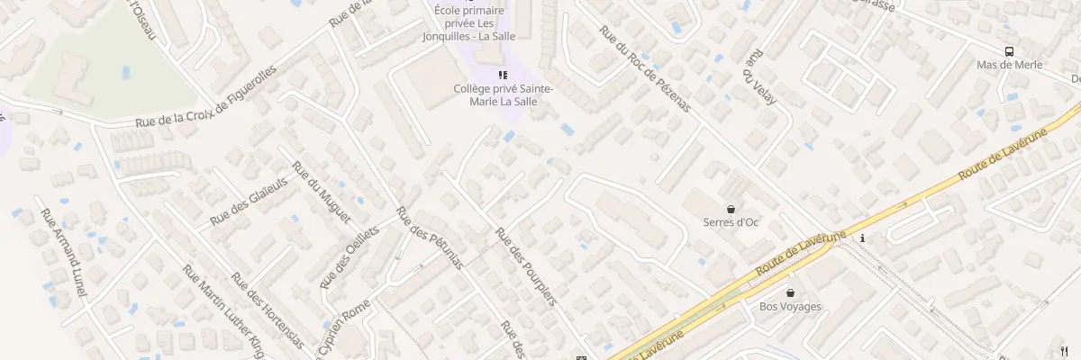 Plan du 14T Rue des Pourpiers à Montpellier