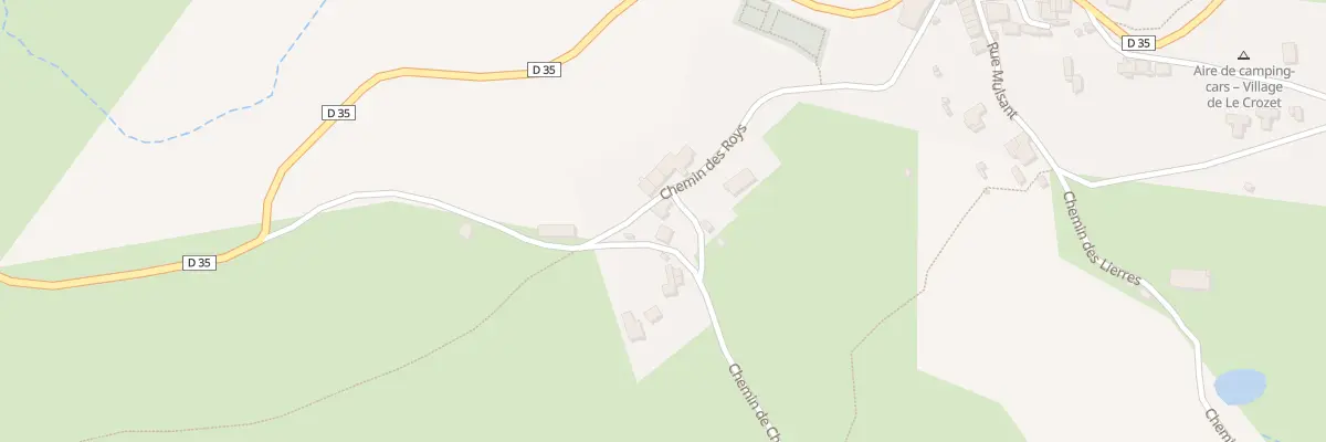 Plan du 360 Pl des Roys au Crozet