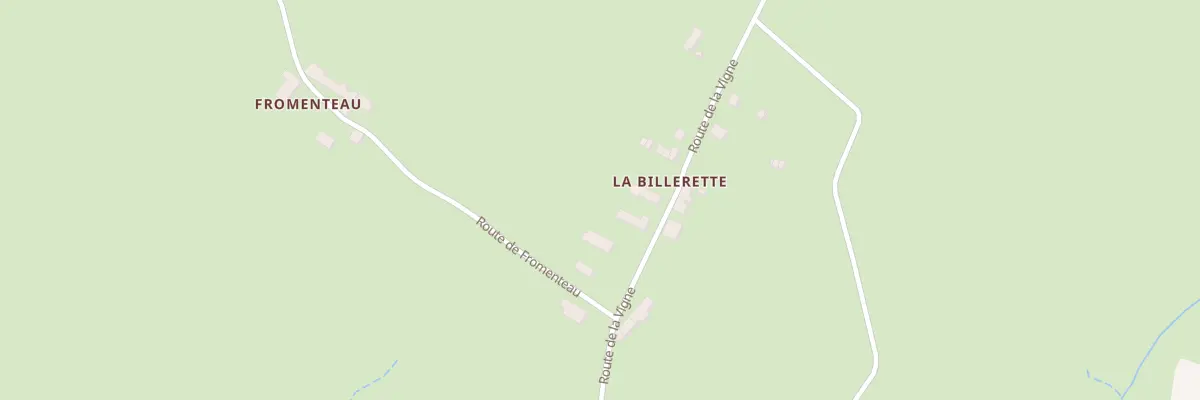 Plan du 20 Rte de la Vigne à Ternant