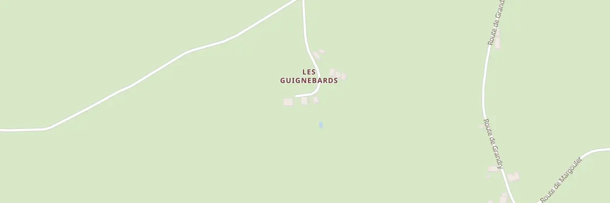 Plan du 449 Che des Guignebards à Sermages