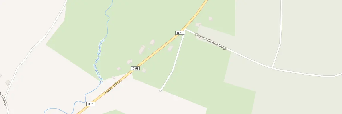 Plan du 24 Rte d’Ervy à Soumaintrain