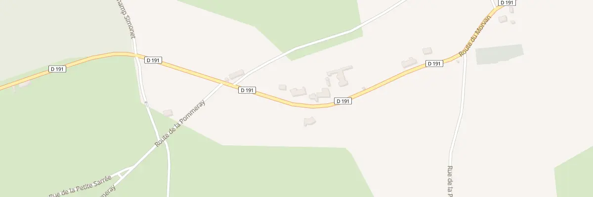 Plan du 5 Barillet à Savigny-Poil-Fol
