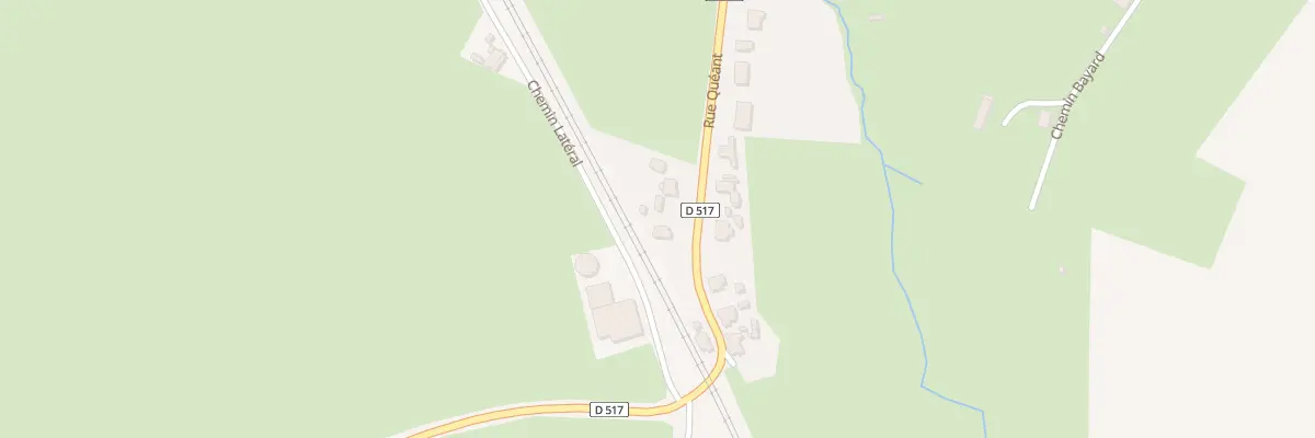 Plan du 590 Rue Quéant à Monceau-Saint-Waast