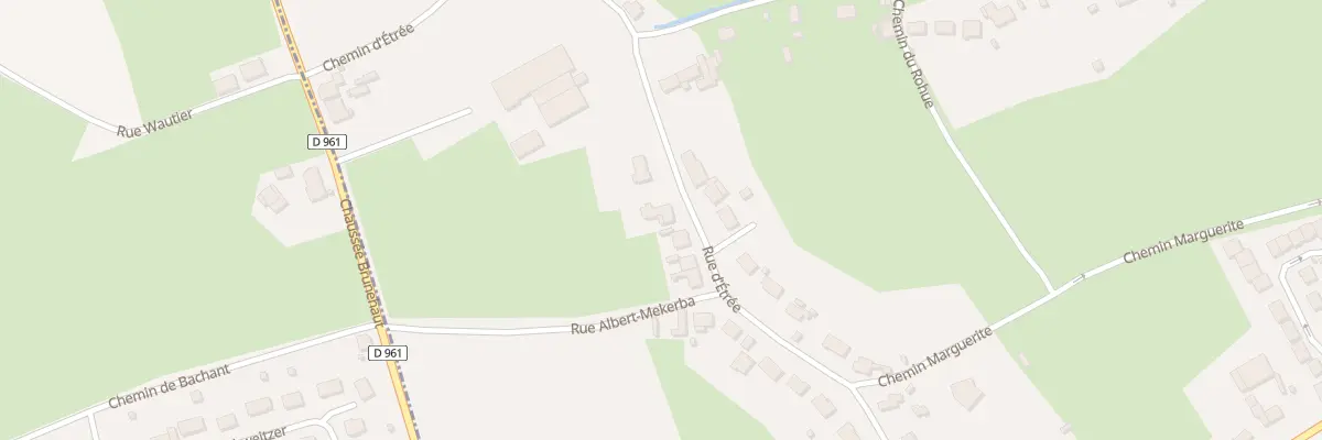 Plan du 33 Rue d’Estree à Bachant