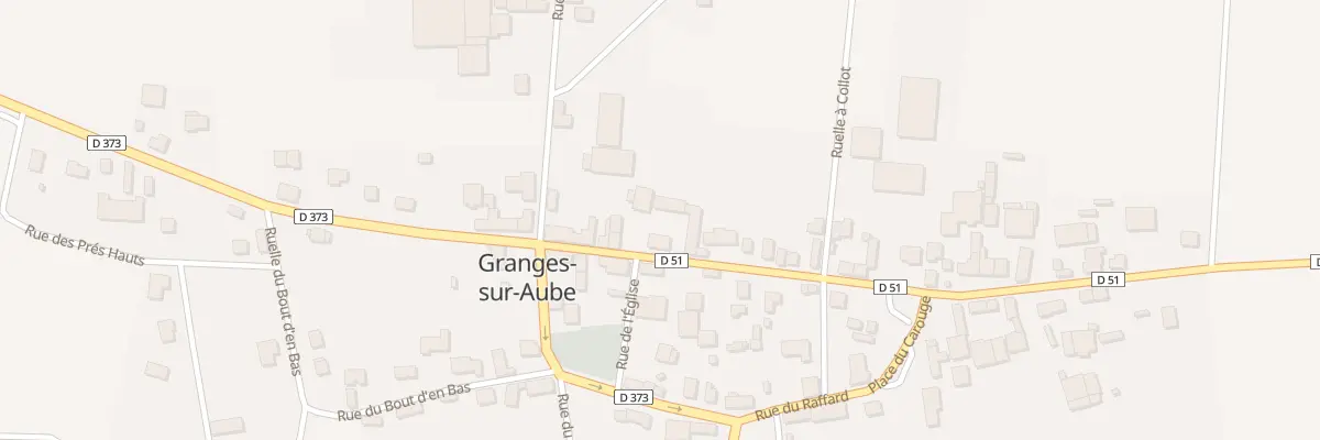 Plan du 7 Rue de la Mairie à Granges-sur-Aube