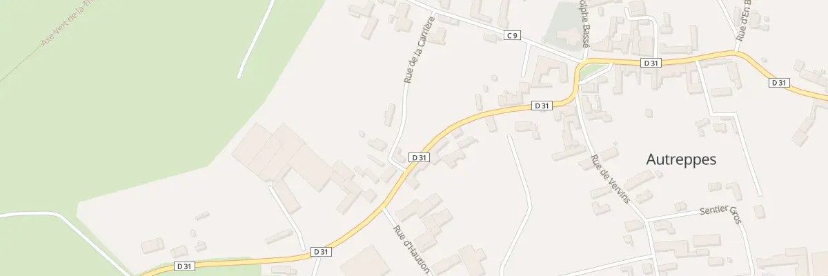 Plan du 8 Rue Bernard Lefévre à Autreppes