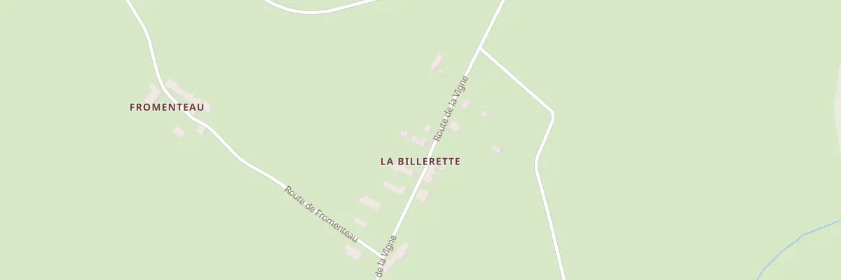 Plan du 14 Rte de la Vigne à Ternant
