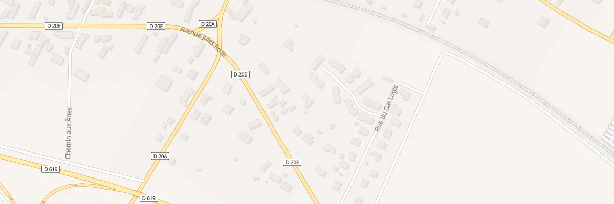 Plan du 4B Av Jules Roze à Châtres