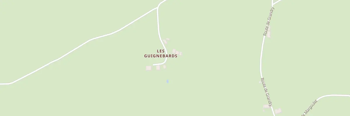 Plan du 419 Che des Guignebards à Sermages