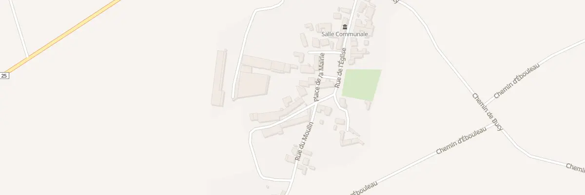 Plan du 39 Rue de l’Eglise à Goudelancourt-lès-Pierrepont