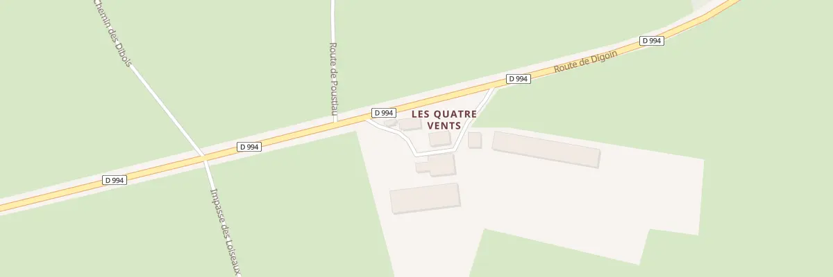 Plan du 5158 Les Quatre Vents à Saint-Didier-en-Donjon