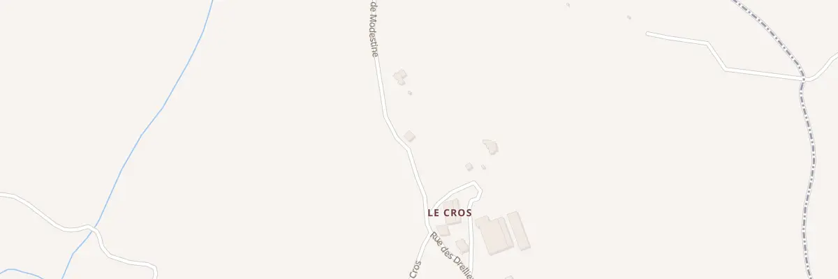 Plan du 5091 Le Cros à Saint-Étienne-du-Vigan