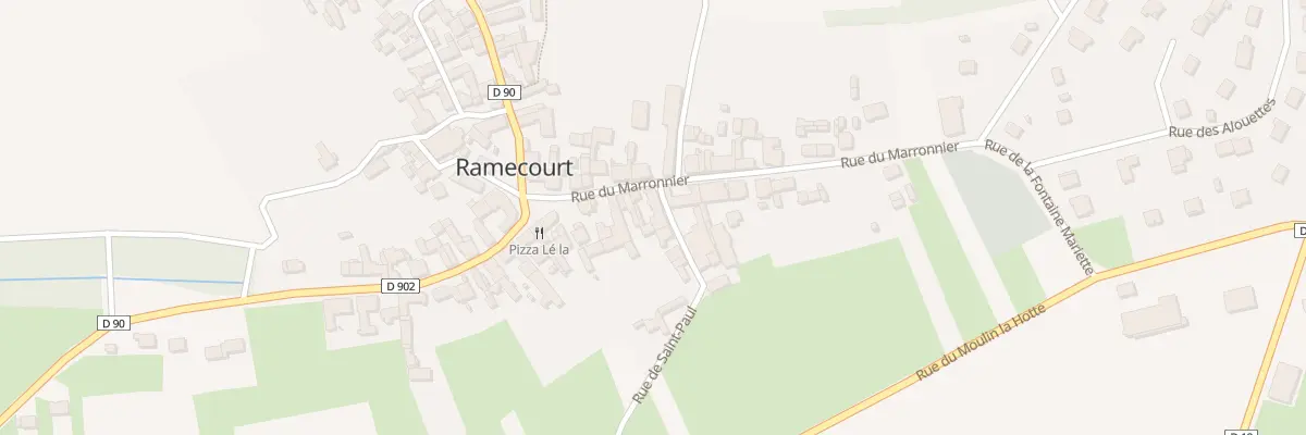 Plan du 14 Rue du Marronnier à Saint-Erme-Outre-et-Ramecourt