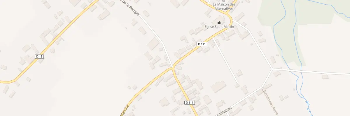 Plan du 12 Rue de l’Eglise à Chennegy