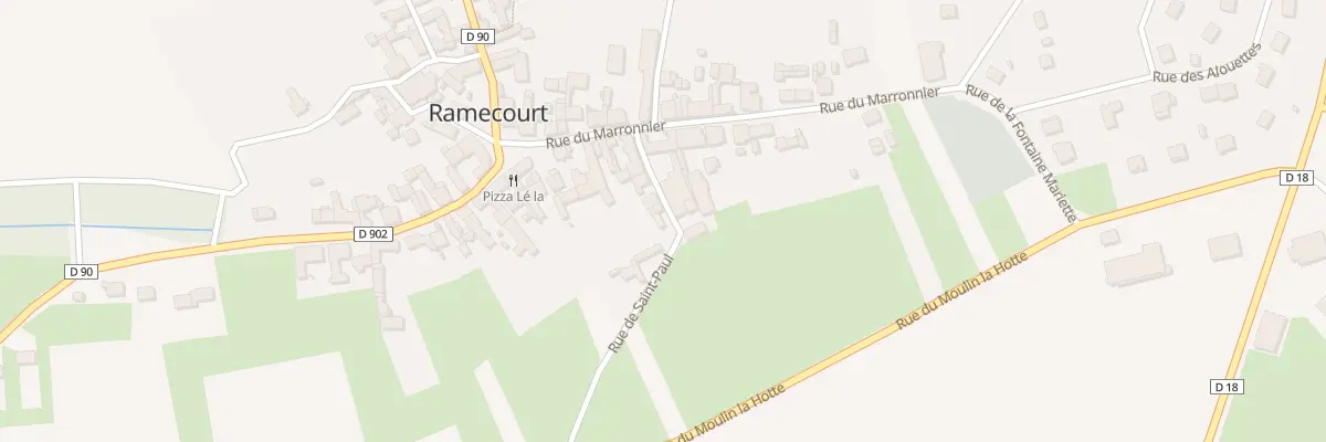 Plan du 2 Rue Saint-paul à Saint-Erme-Outre-et-Ramecourt