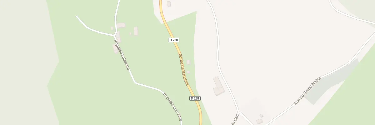Plan du 12 Rte de Vauclaix à Mhère