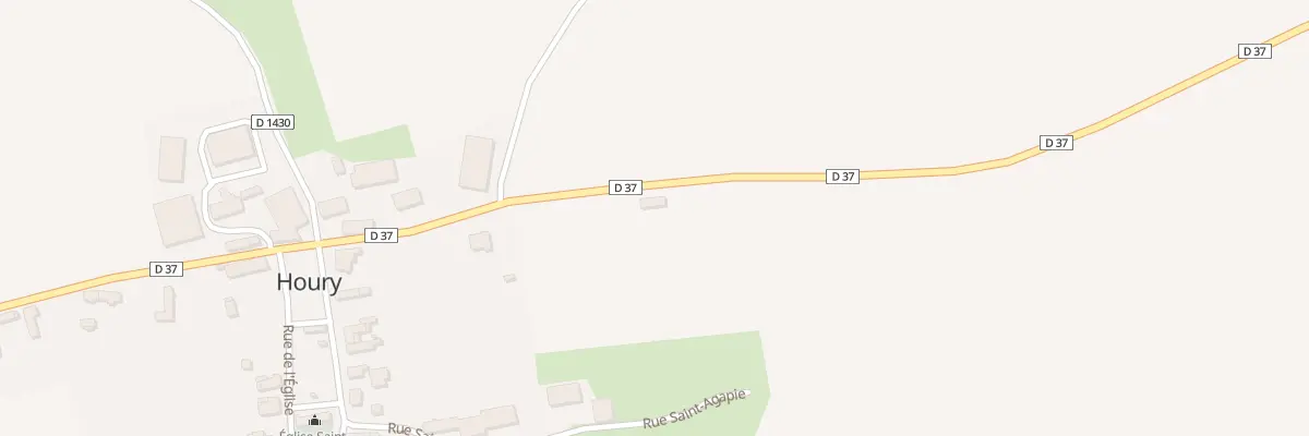 Plan du 4 Rue de la Cense à Houry