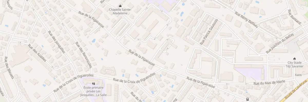 Plan du 33B Rue de la Figairasse à Montpellier