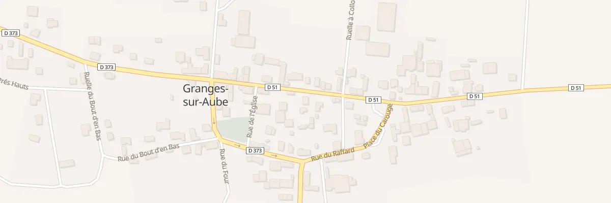 Plan du 10 Rue de la Mairie à Granges-sur-Aube