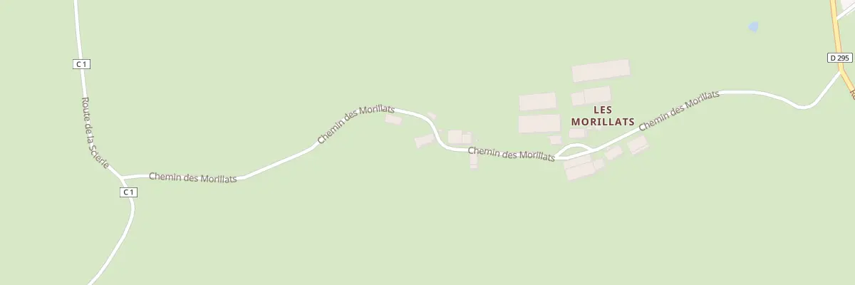 Plan du 503 Che des Morillats à Préporché