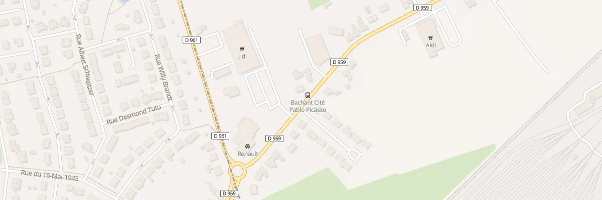Plan du 5B Rue de Maubeuge à Bachant