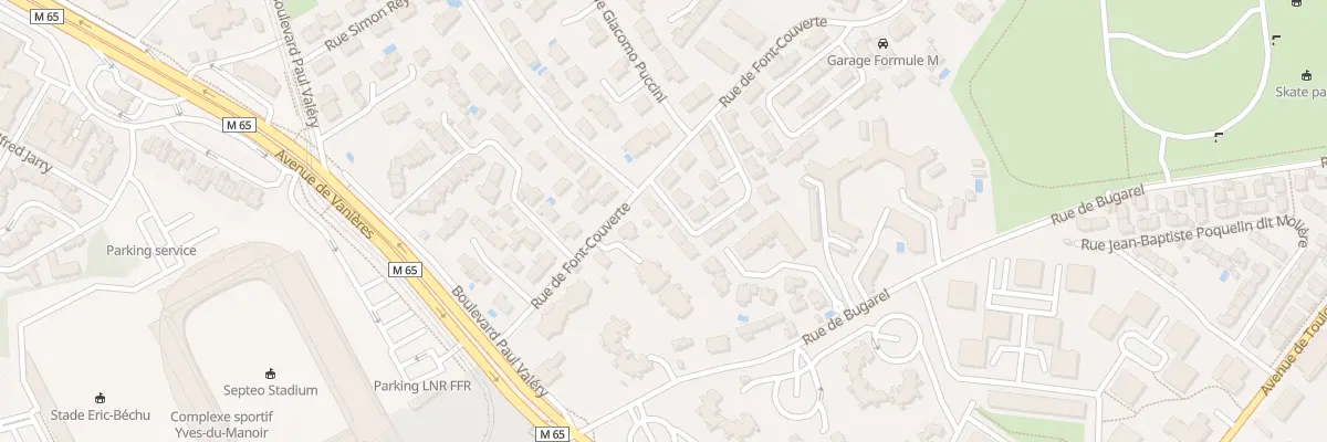 Plan du 19 Rue William et Catherine Booth à Montpellier