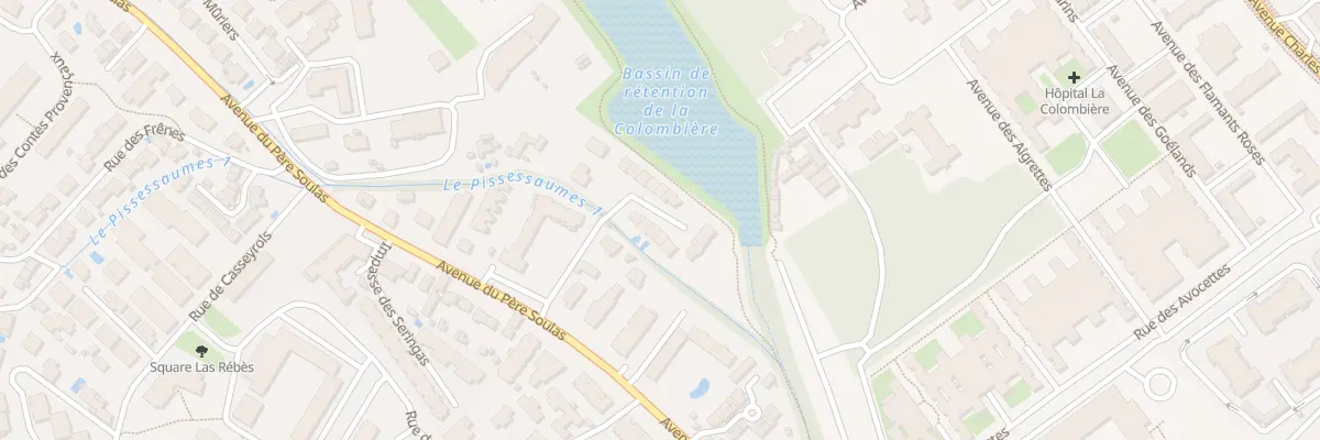 Plan du 126 Imp des Deux Ruisseaux à Montpellier