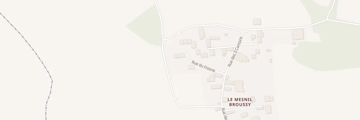 Plan du 1 Rue du Fresne à Broussy-le-Grand