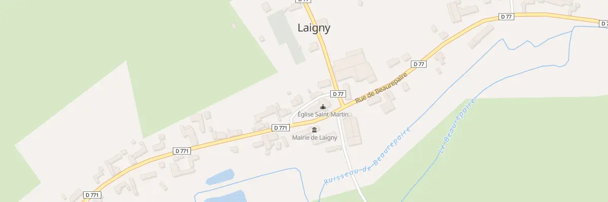 Plan du 4 Rue de Voulpaix à Laigny