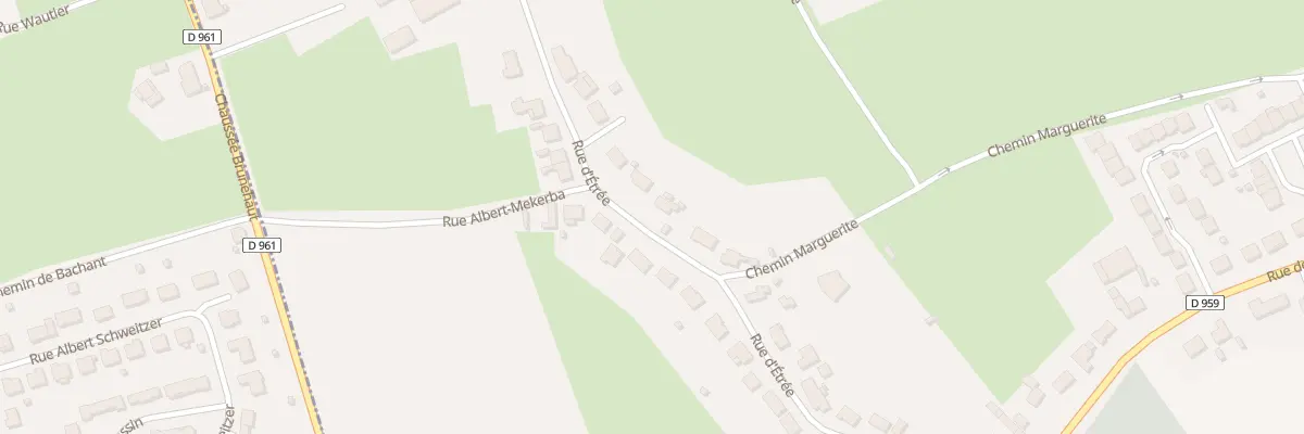 Plan du 18 Rue d’Estree à Bachant